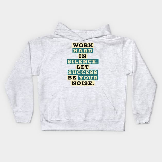 inspirational shirt Kids Hoodie by CreationsByAme